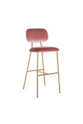 RICHMOND krzesło barowe BLUSHED VELVET różowe - Richmond Interiors